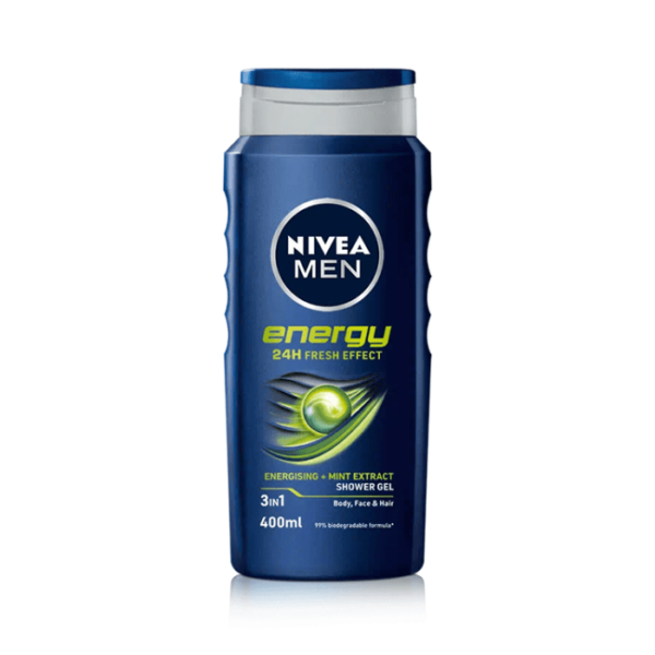 Nivea Men Shower Gel 400ml – Energy