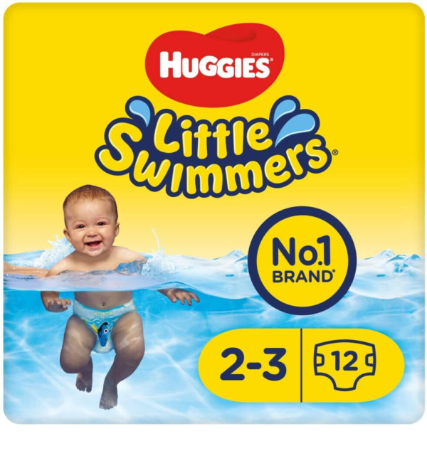 Huggies Little Swimmers, Size 2-3, 12 Pants, 3kg-8kg
